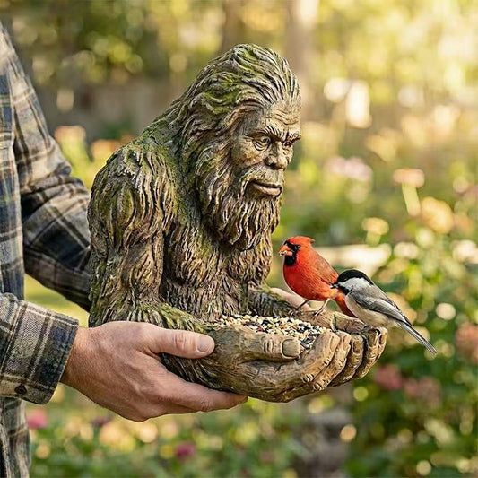 # Resin Creative Bird Feeding Ornament