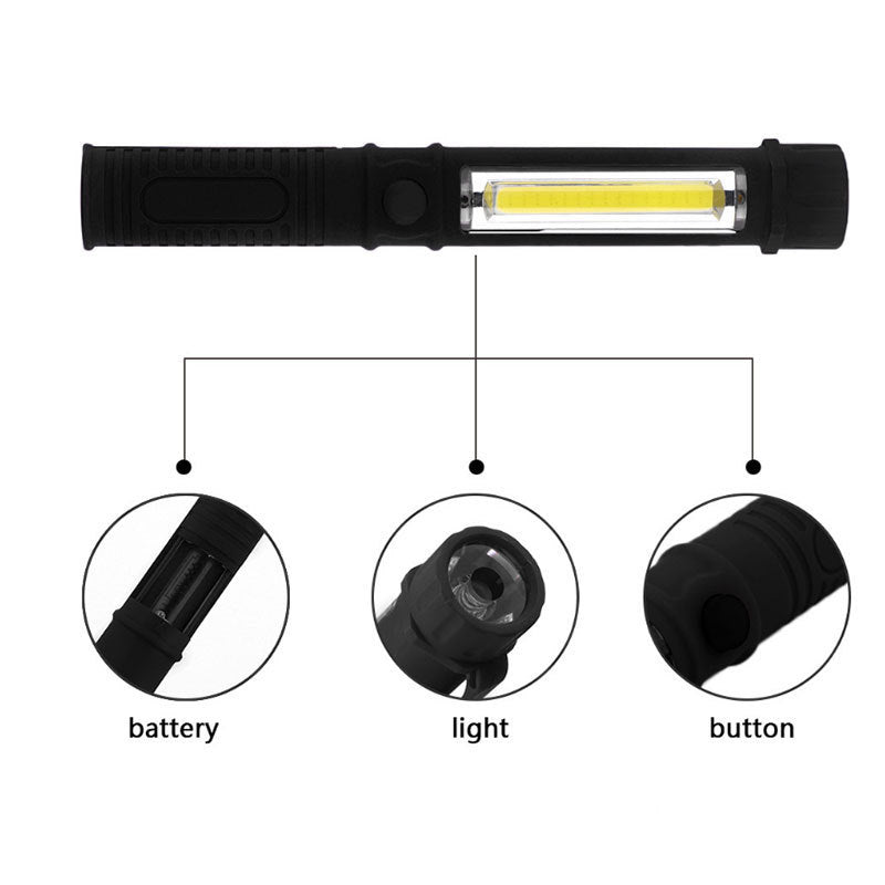 # Mini LED Plastic High-Power Flashlight