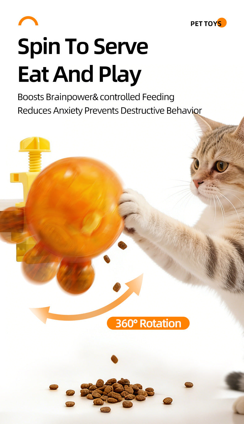 # Adjustable Pet Food Dispenser Toy