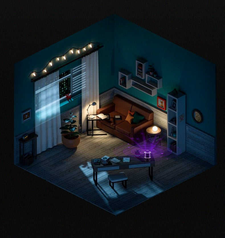 # Photocatalytic USB Physical Mosquito Killer Lamp