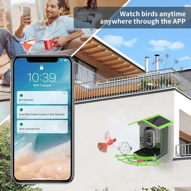 Smart bird feeder