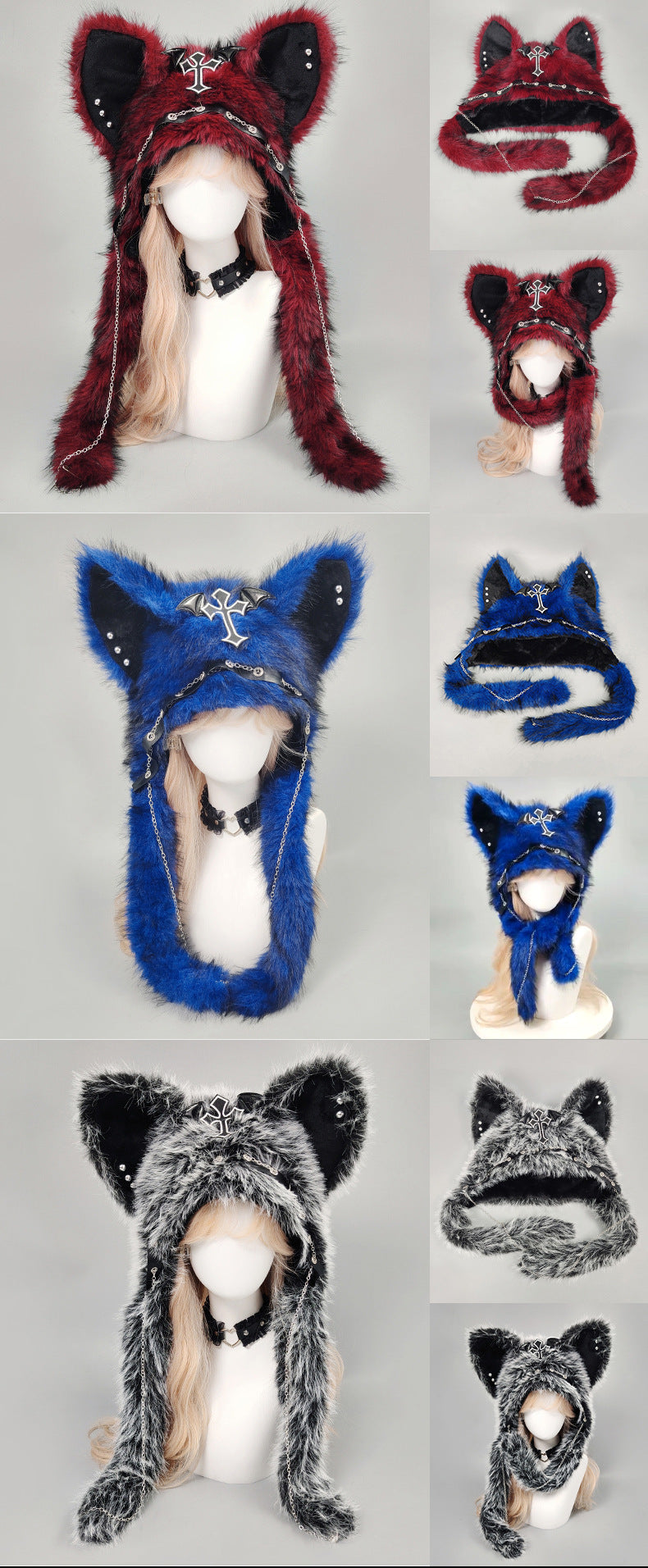 Winter Warm Punk Style Hat