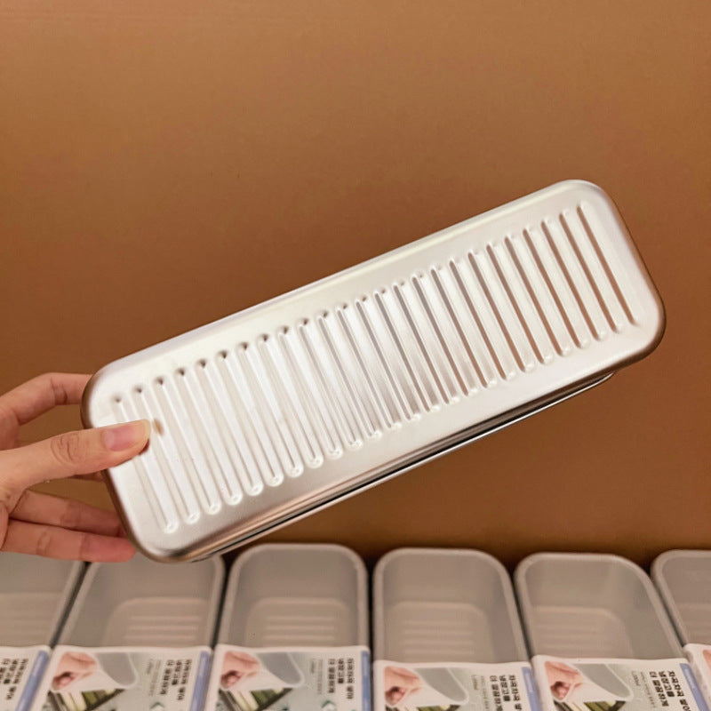 [Pack of 4]**304 Stainless Steel Storage Box**