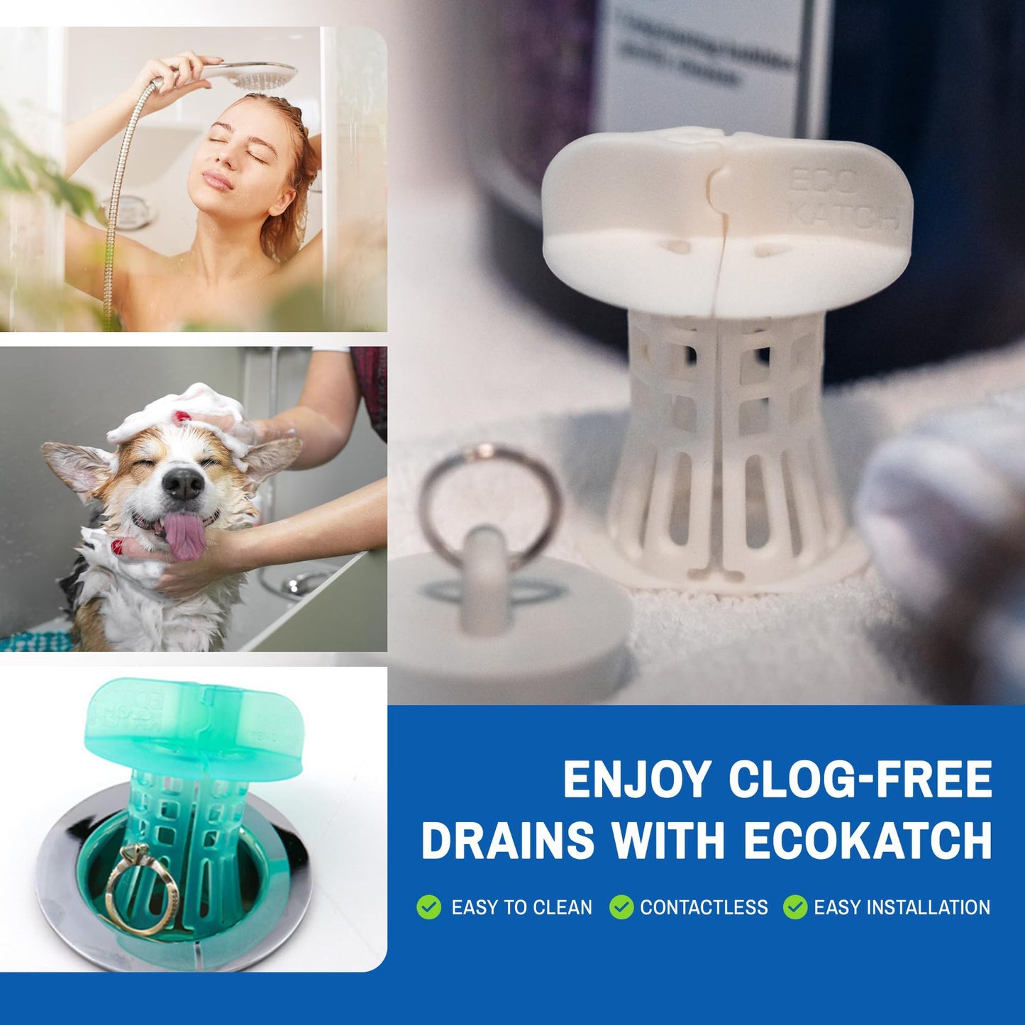 Bathtub Drain Hair Filter