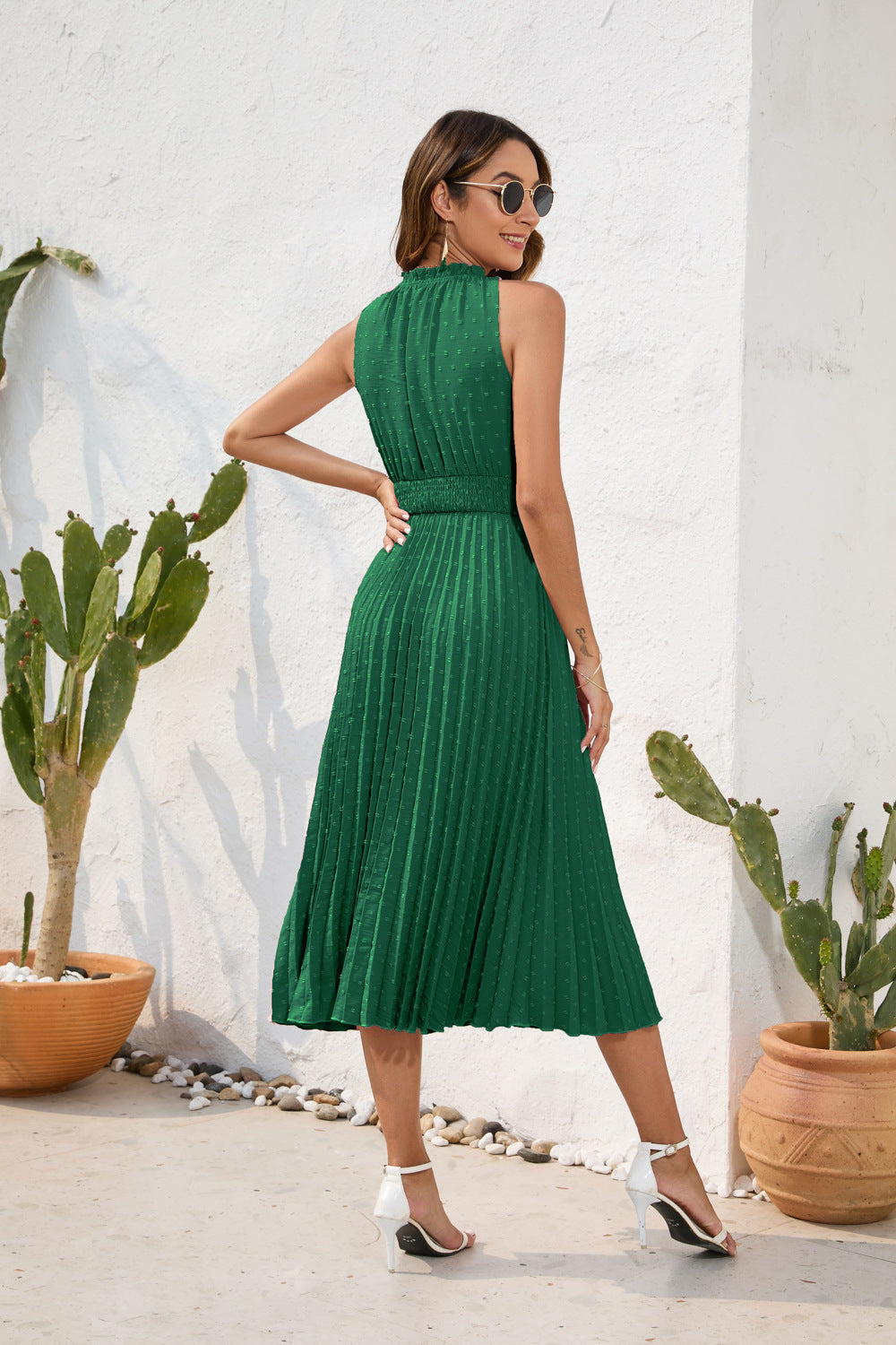 # Sleeveless Vacation Dress