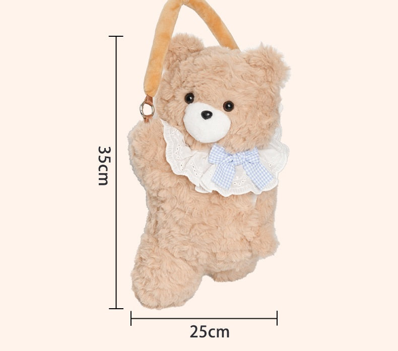 **Cartoon Plush Car Tissue Box**
