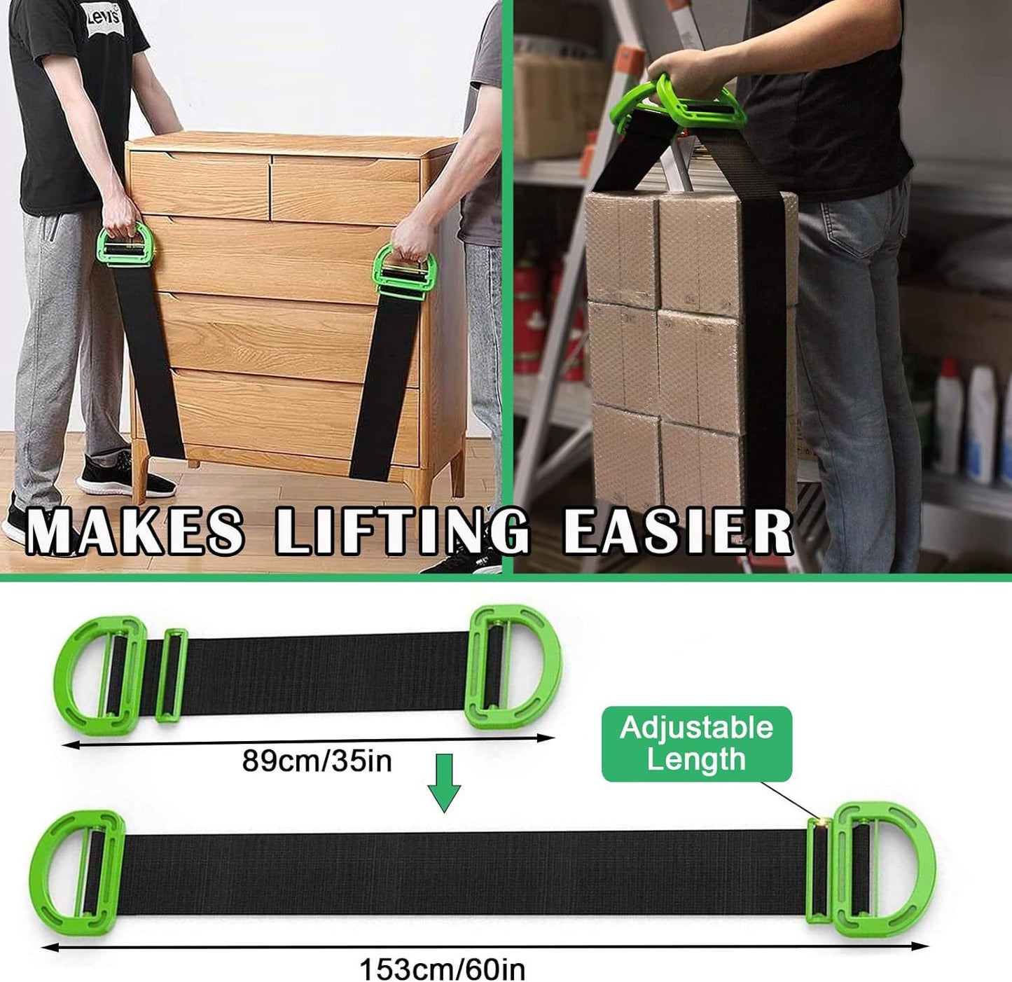 Hand-held Moving Strap