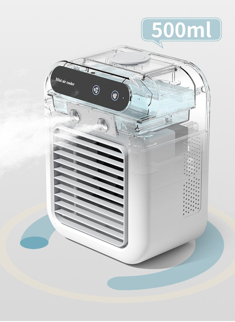 # USB Rechargeable Desktop Spray Air Cooler