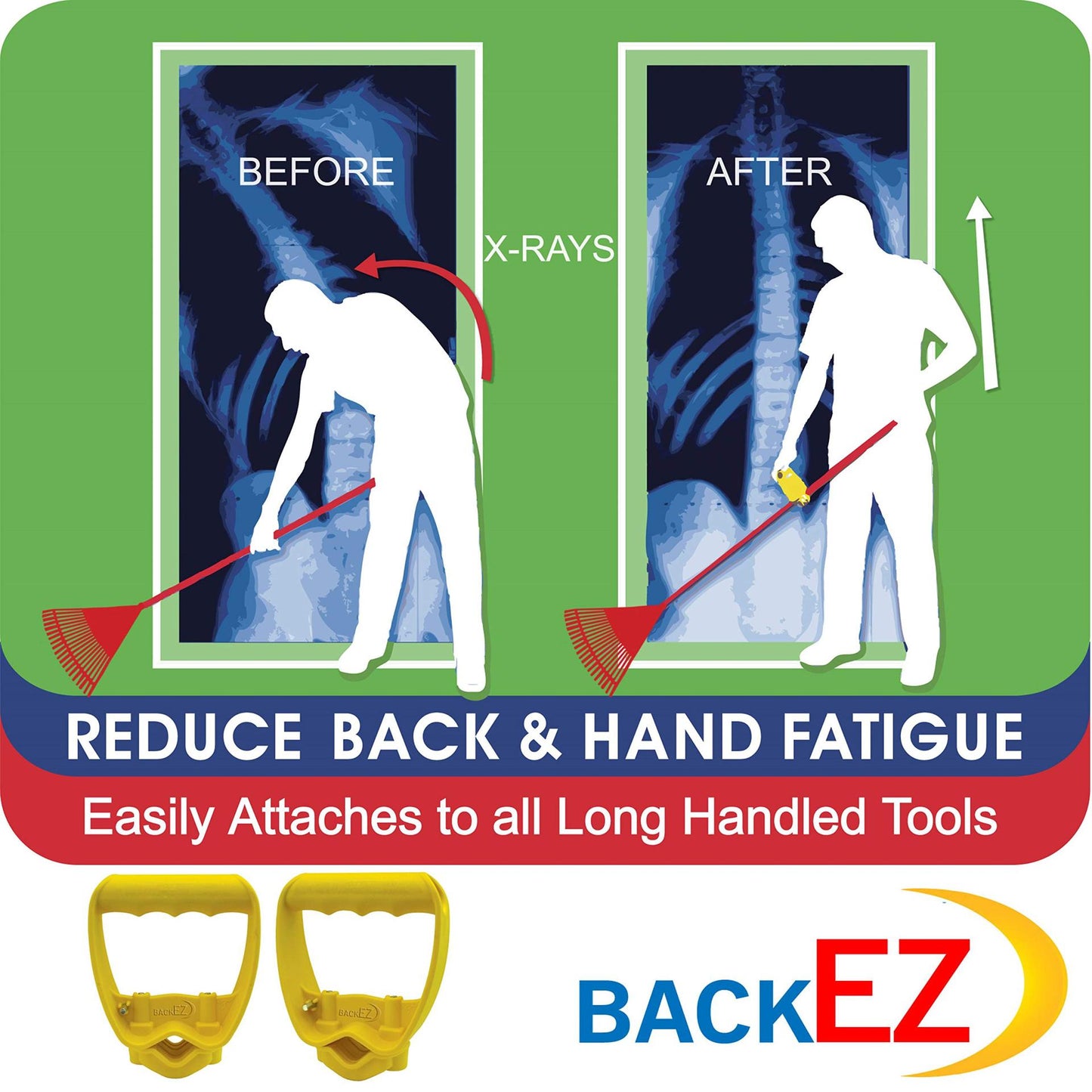 Back-Saving Tool Handle Labor Attachment