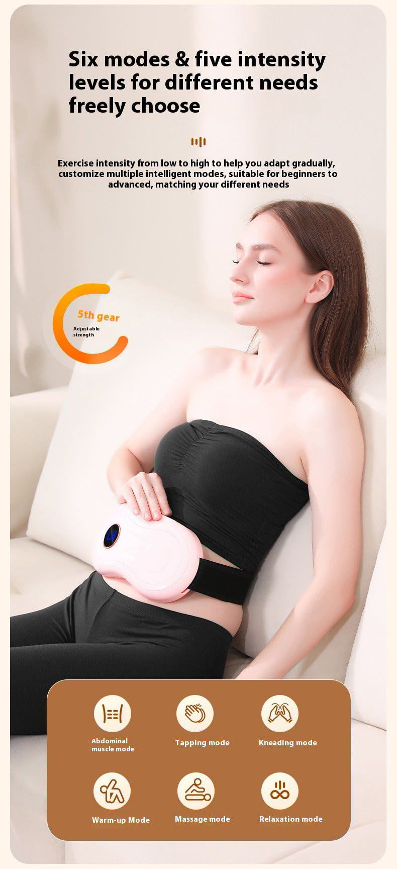 Heated Massage Fat-Burning Waist Belt