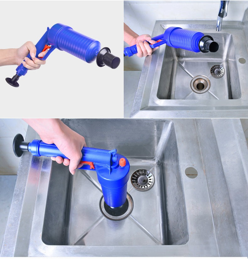 Pneumatic One-Shot Drain Cleaner