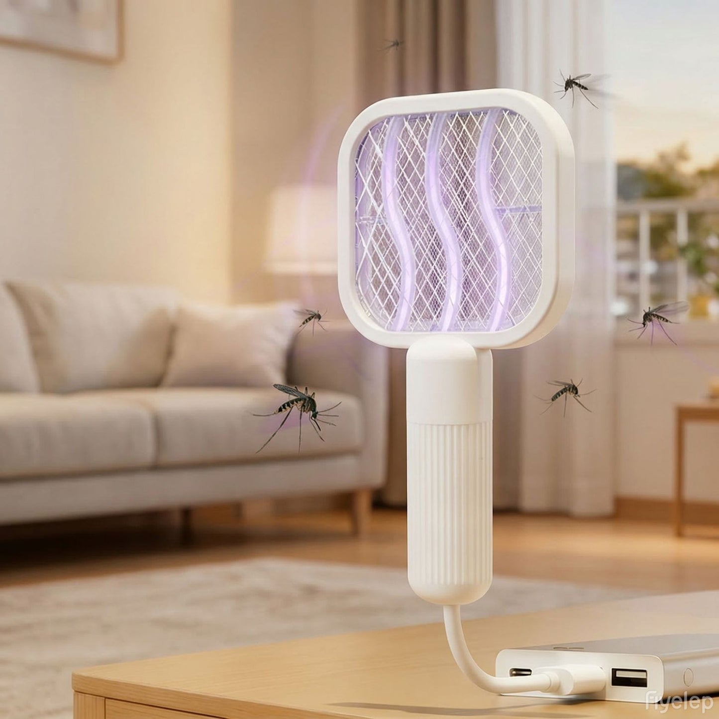 # USB 2-in-1 Mini Electric Mosquito Swatter
