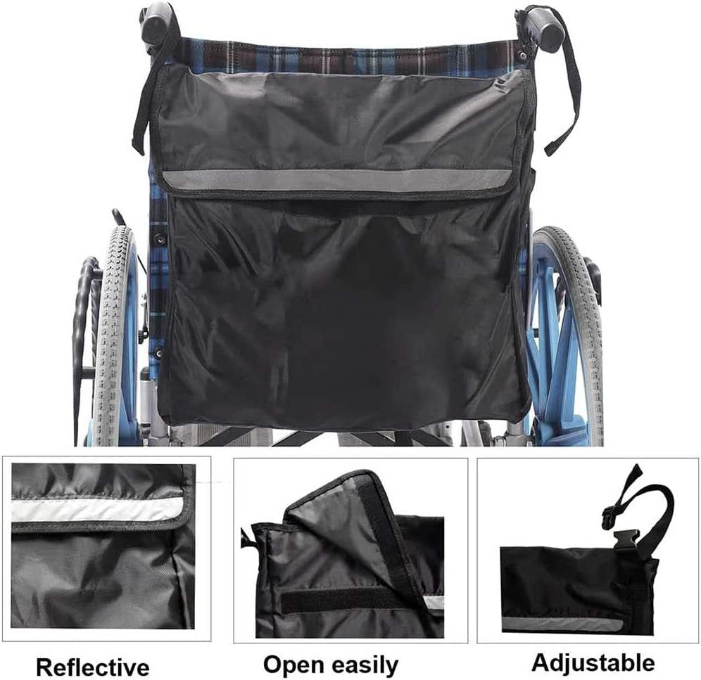 Outdoor Wheelchair Rear Storage Bag