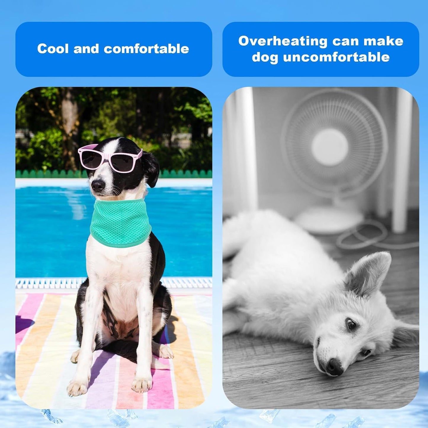 # Summer Pet Cooling Scarf