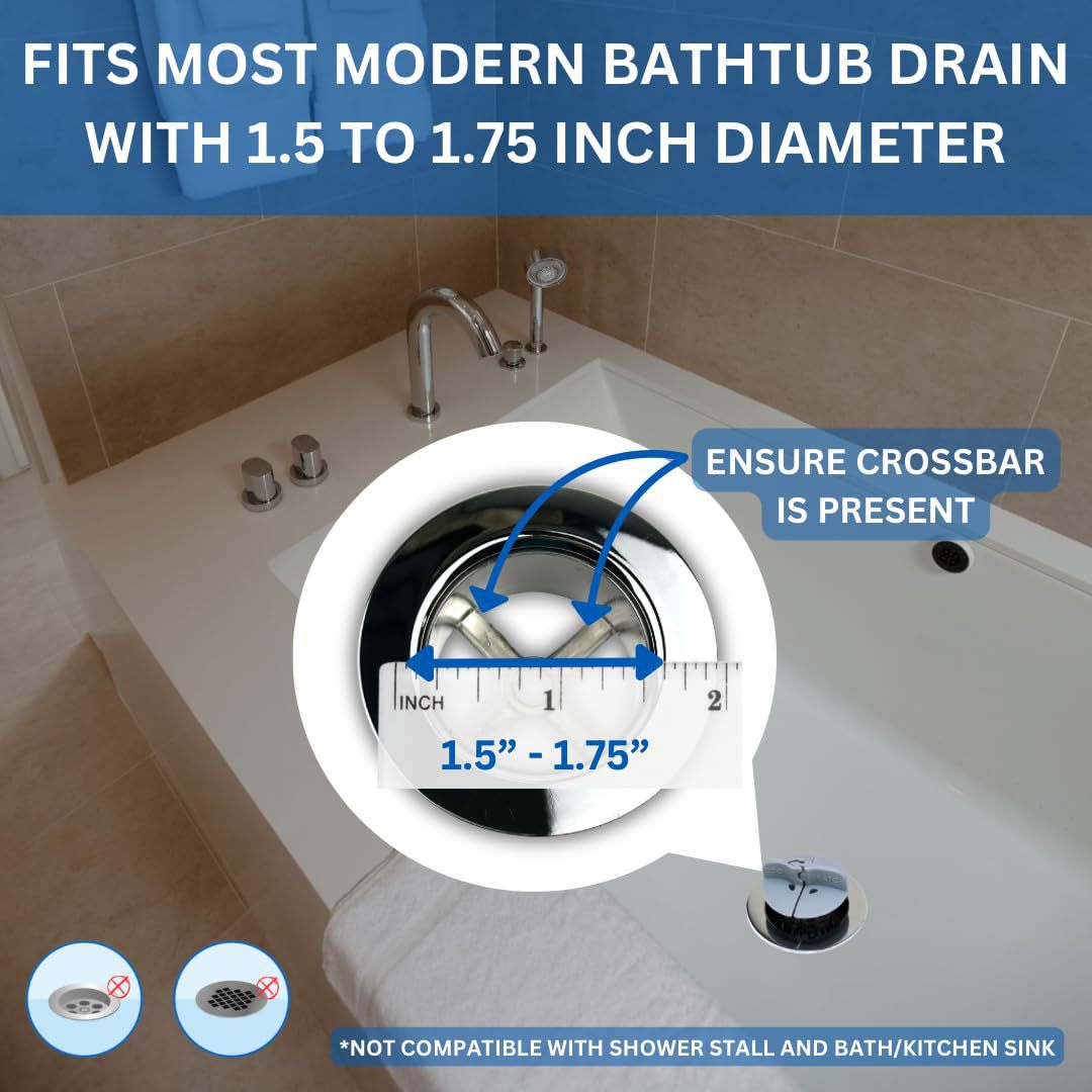 Bathtub Drain Hair Filter