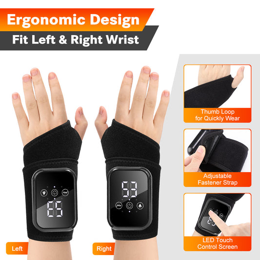 # Three-Level Heating and Three-Mode Vibration Wrist Support