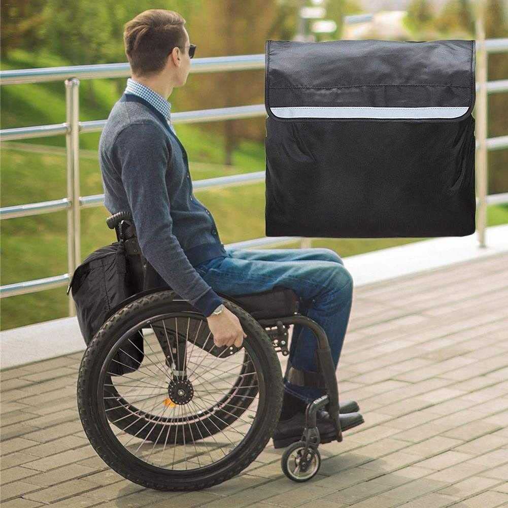 Outdoor Wheelchair Rear Storage Bag
