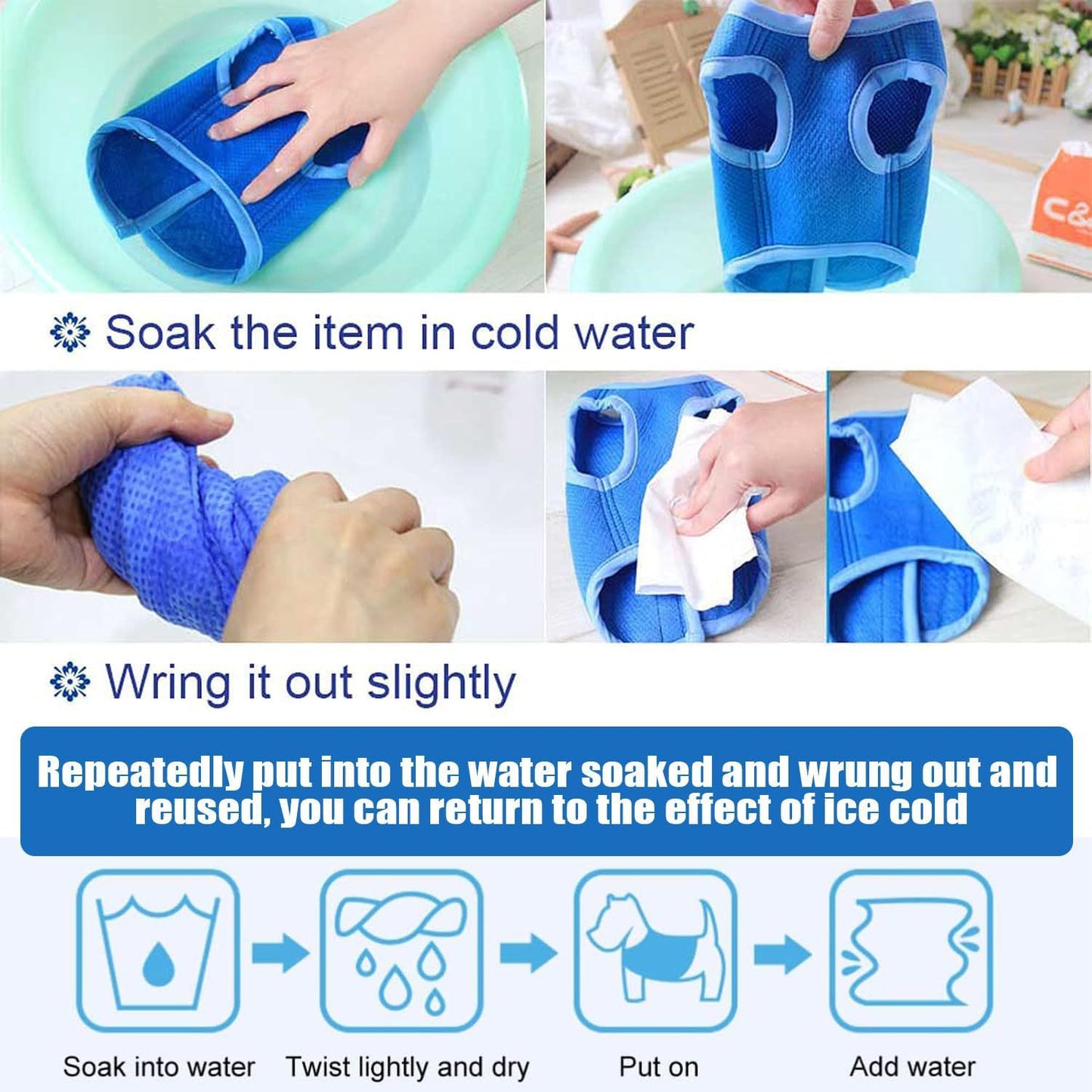 # PVA Pet Summer Cooling Vest