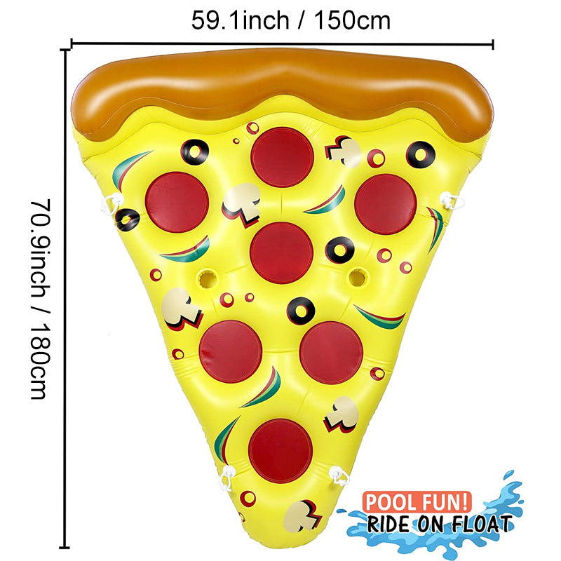 Pizza-Shaped Inflatable Water Floating Chair