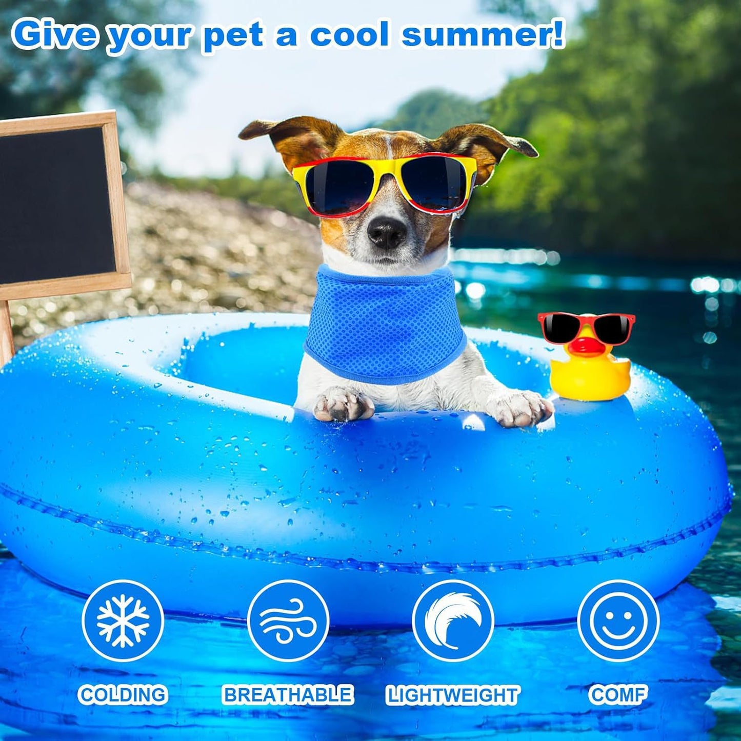 # Summer Pet Cooling Scarf