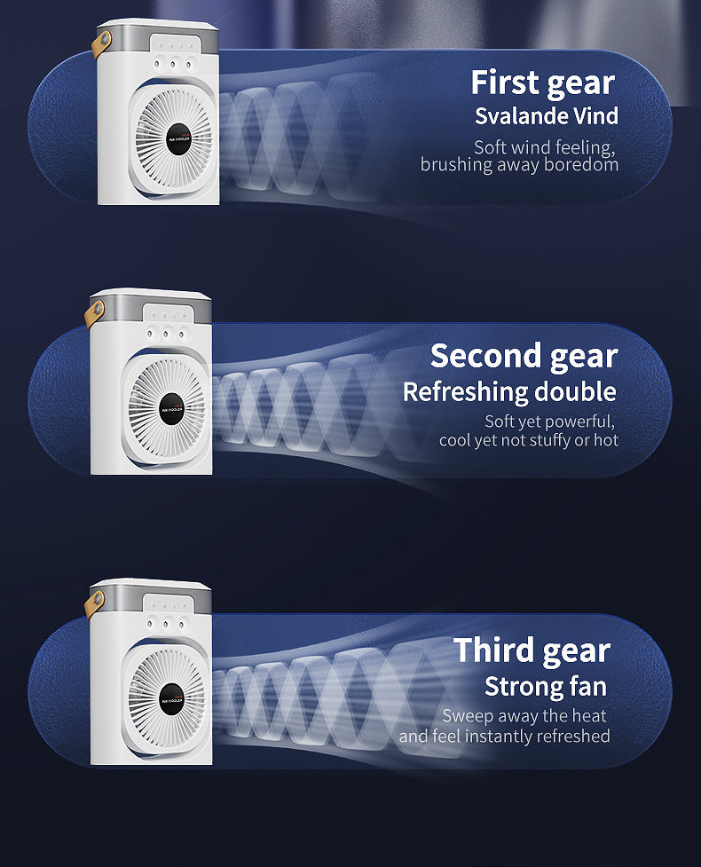 # Three-Hole Spray Desktop Air Cooler