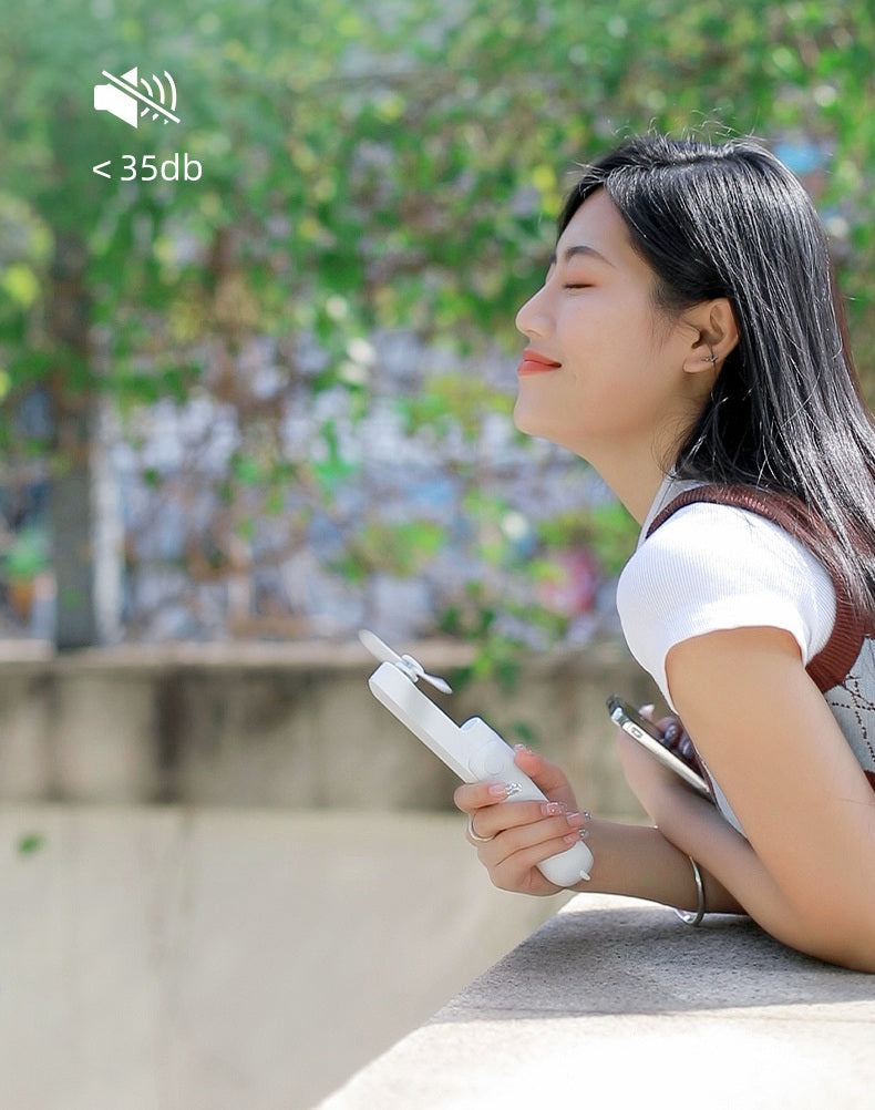 # 2-in-1 Folding Handheld Fan