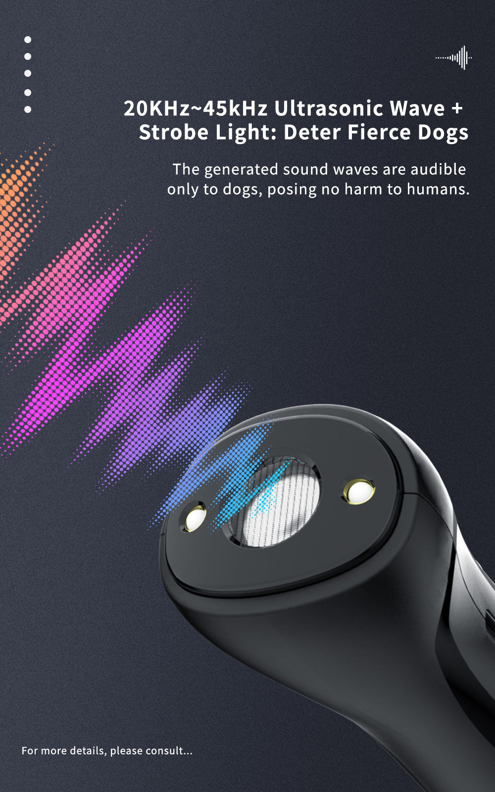 Ultrasonic Automatic Anti-Barking Device