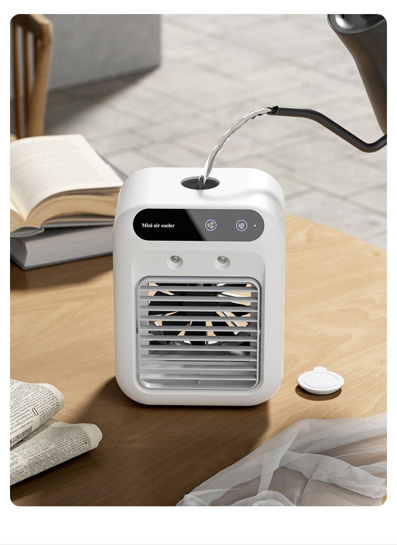 # USB Rechargeable Desktop Spray Air Cooler