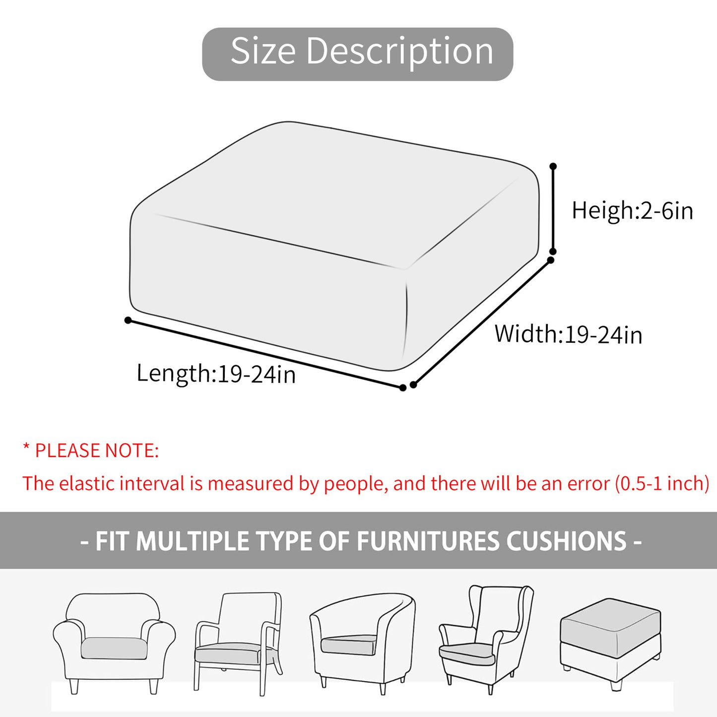 # Fully Covered Printed Waterproof Single Sofa Cover