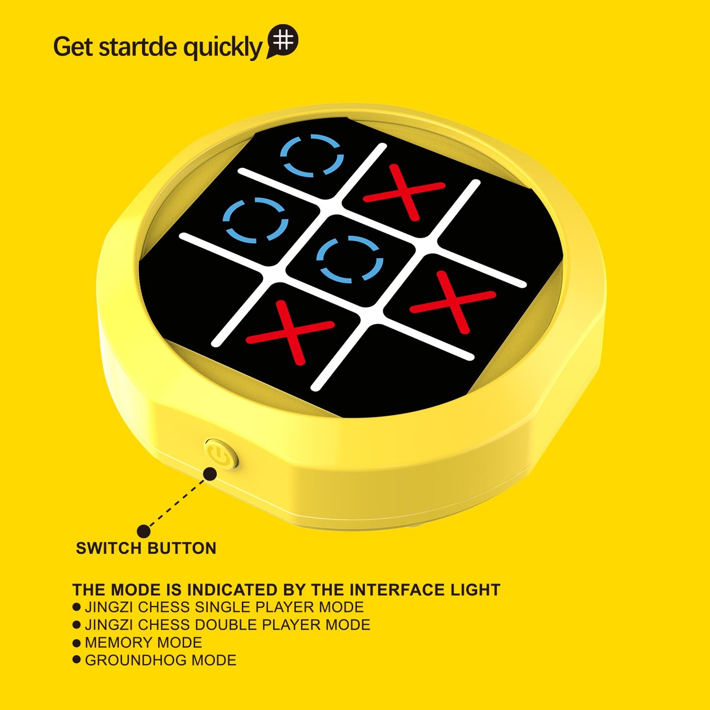 **Tic-Tac-Toe Electronic Game Machine (4-in-1 Educational Toy)**