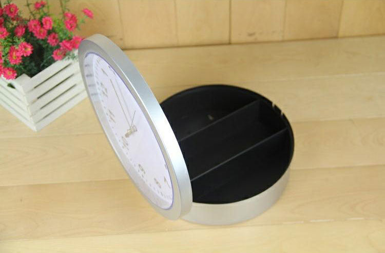 **clock safe clock safe jewelry storage box**