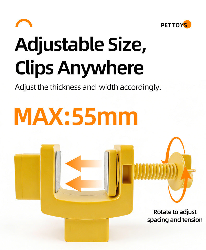 # Adjustable Pet Food Dispenser Toy