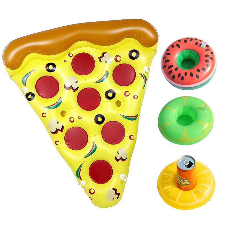 Pizza-Shaped Inflatable Water Floating Chair