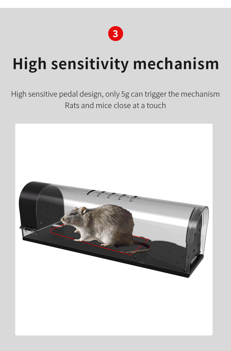 # High-Sensitivity Pedal-Type Eco-Friendly Mouse Trap