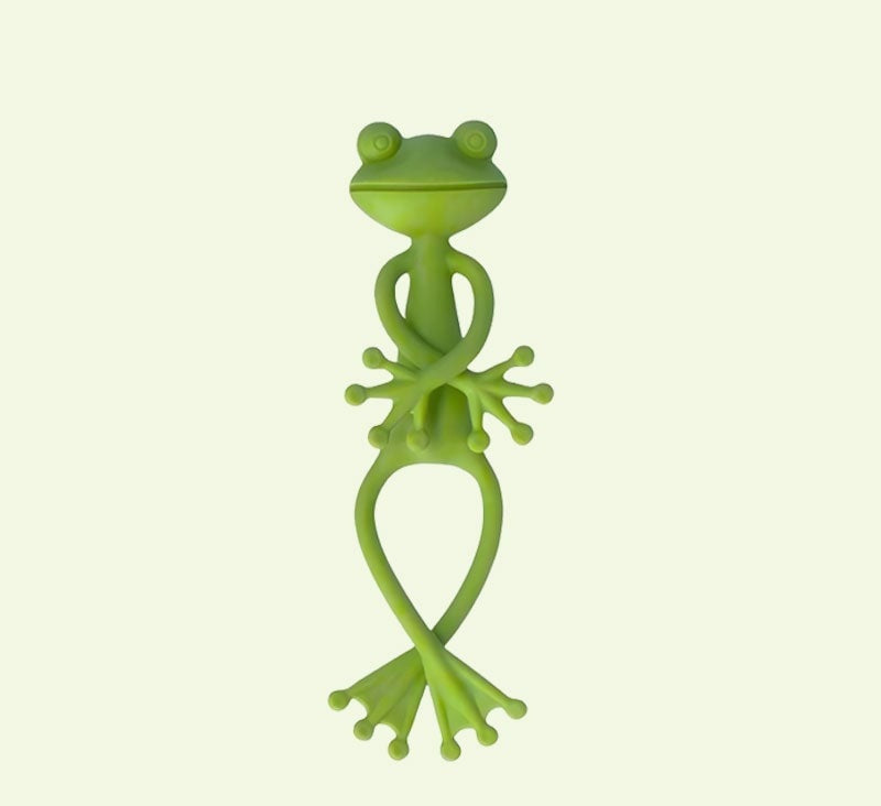 # Frog-Shaped Plant Support
