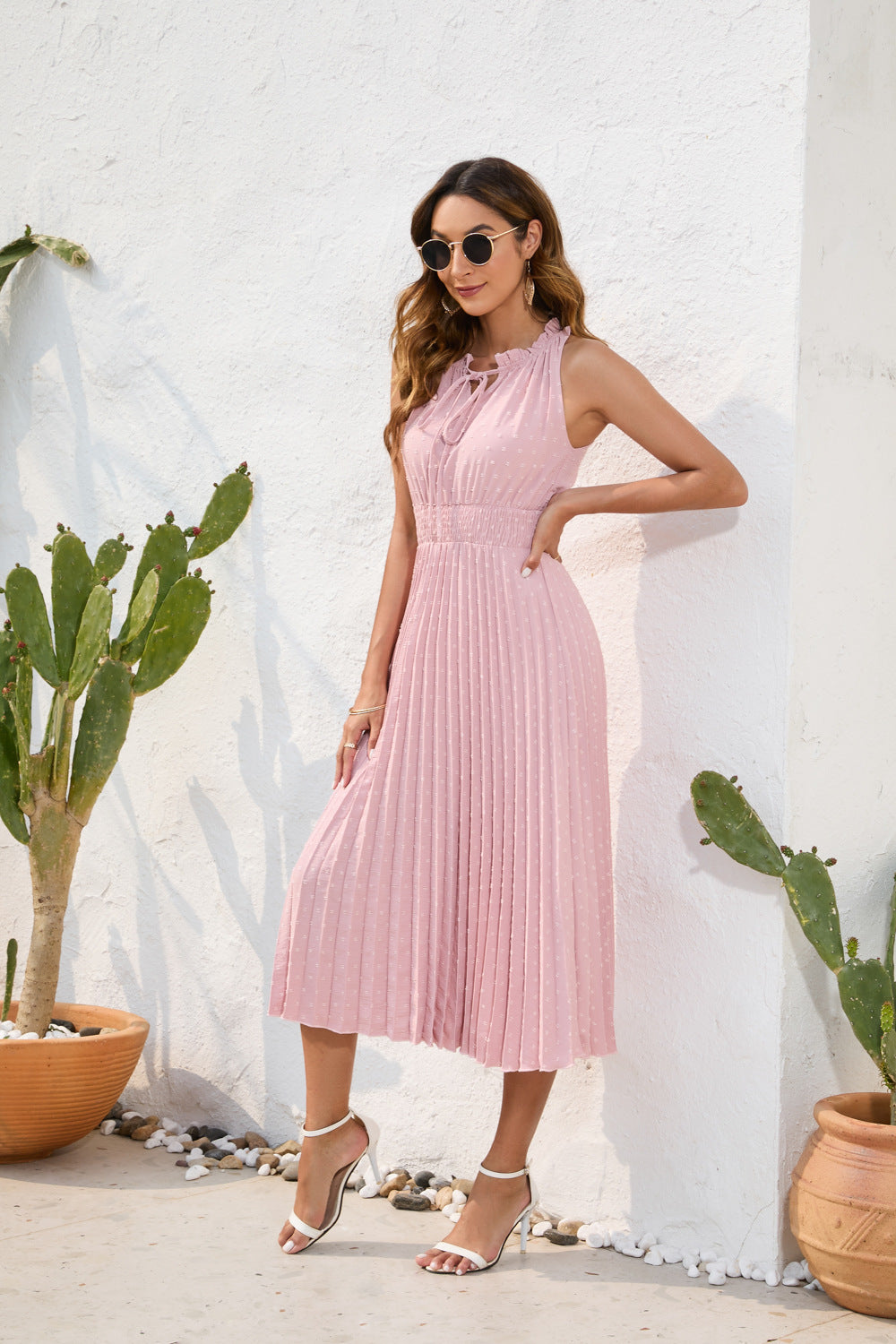# Sleeveless Vacation Dress