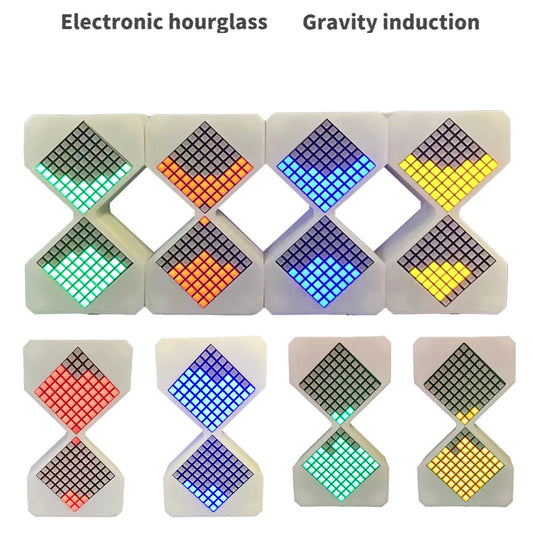 3D Hourglass LED Timer Night Light