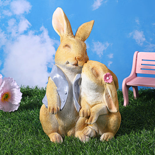 Cartoon Rabbit Outdoor Garden Decoration
