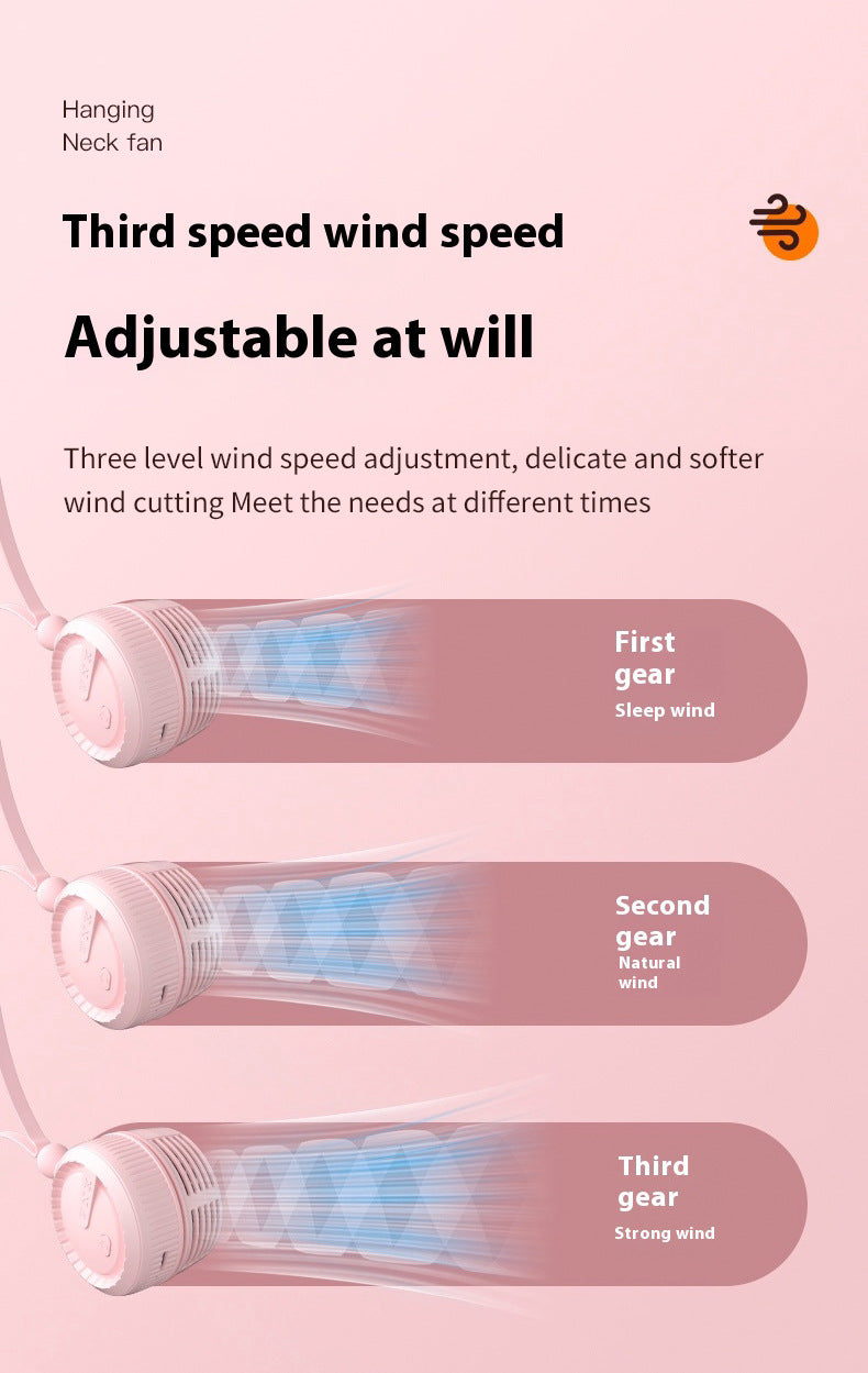 # Mini Bladeless Neck Fan