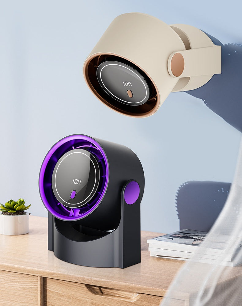 # Type-C Digital Display Five-Speed Desktop Fan