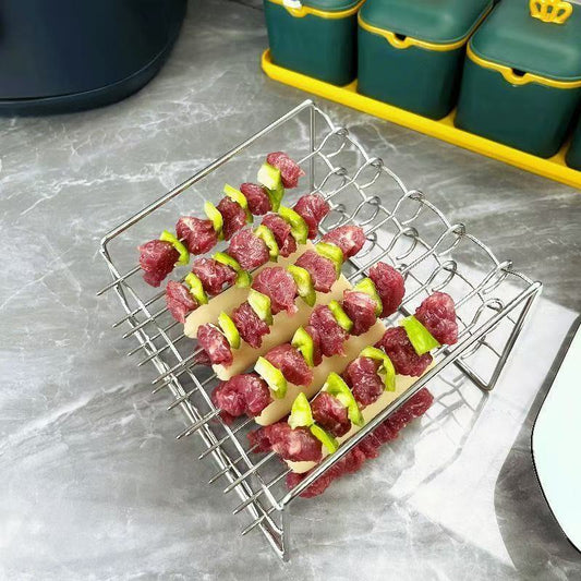 Air Fryer Stainless Steel Skewer Rack 3PACK
