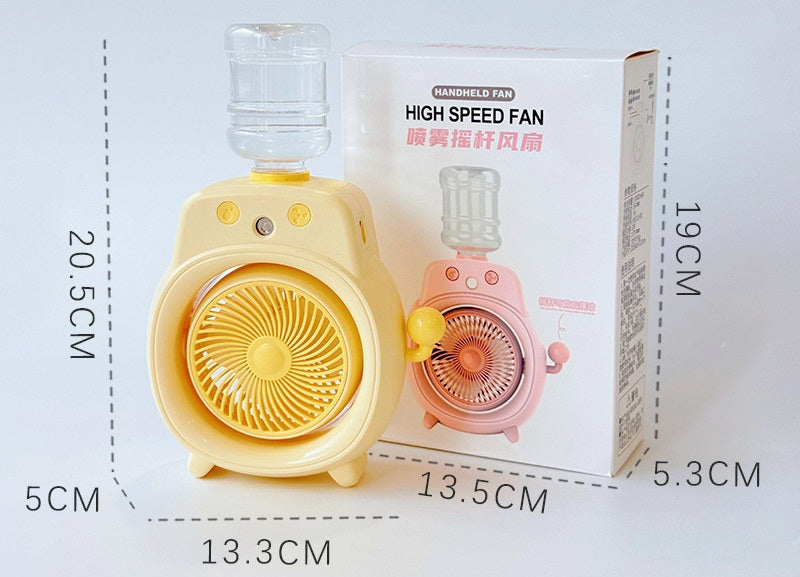 # Portable Hydrating Spray Fan