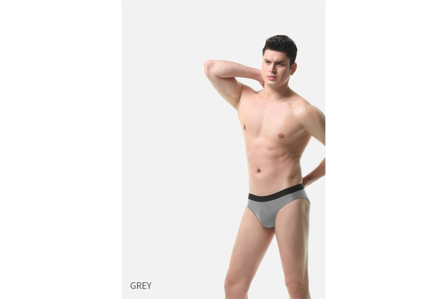 **Men's Ice Silk Seamless Breathable Briefs**