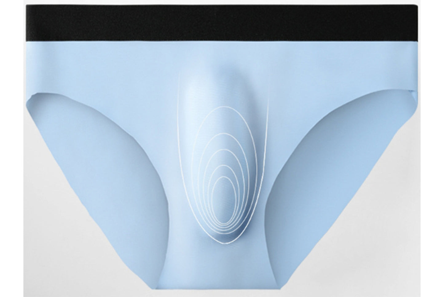 **Men's Ice Silk Seamless Breathable Briefs**