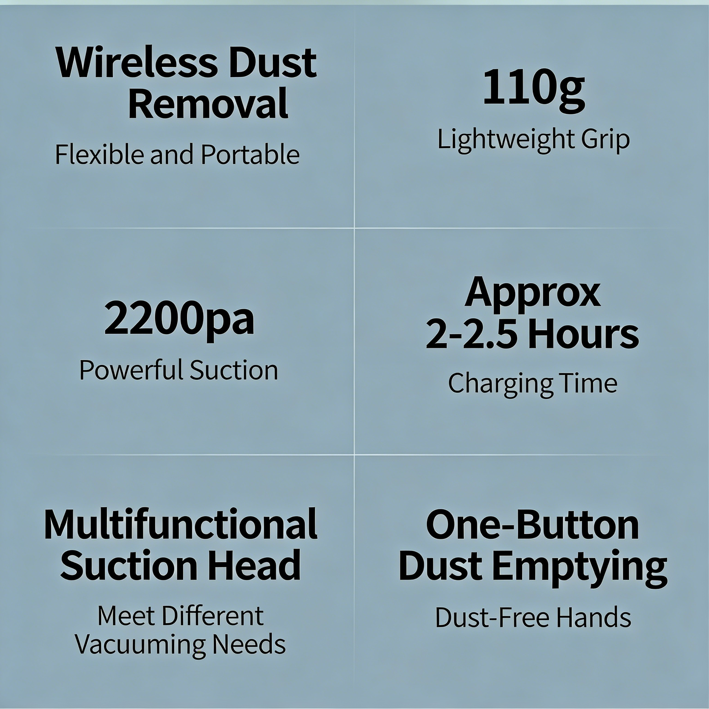 Portable Cordless Desktop Vacuum Cleaner