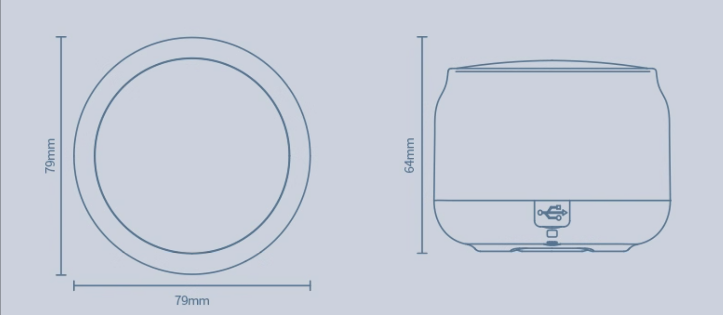 D27 Stitch Desktop Bluetooth Speaker