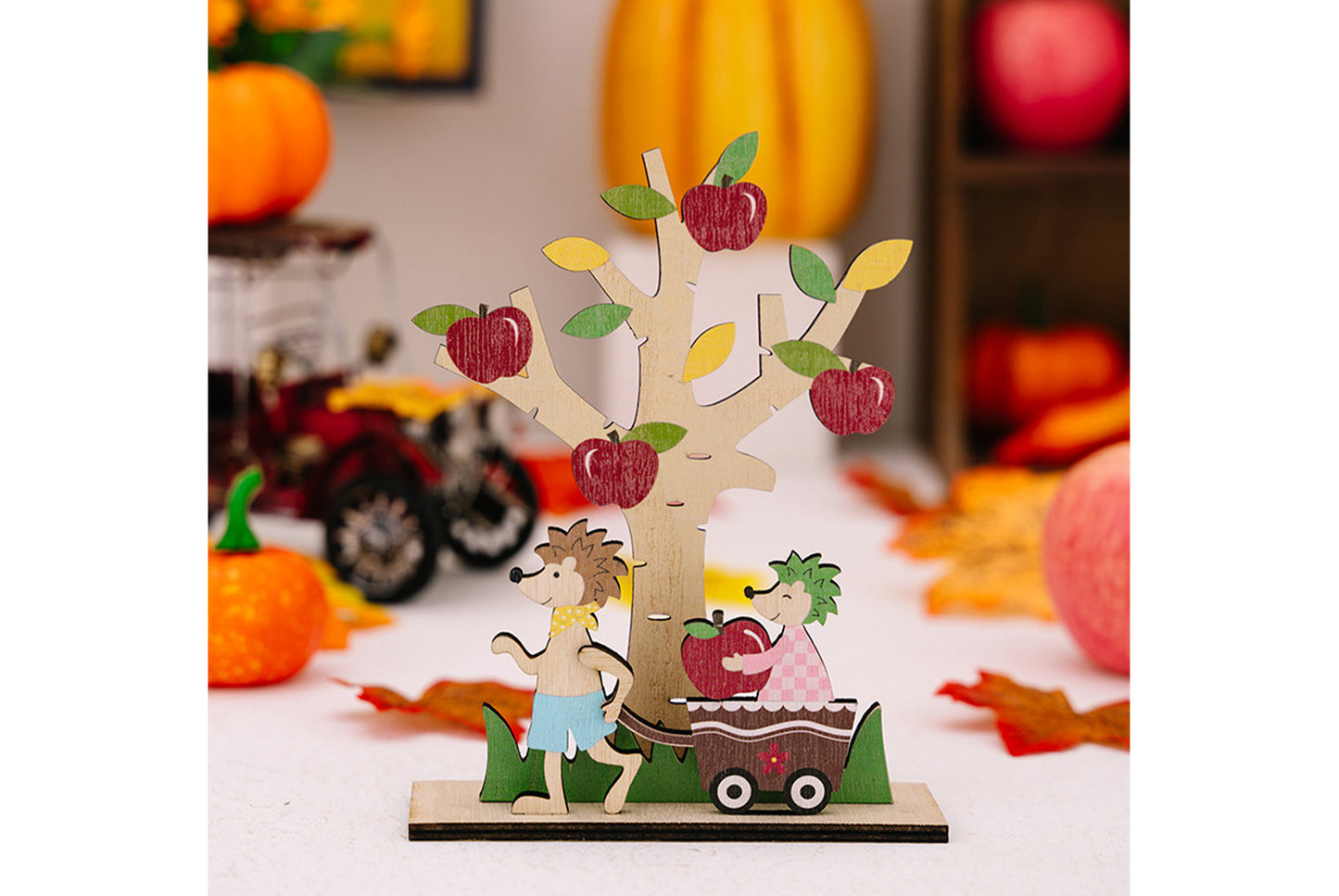 Harvest Season Wooden Decorative Ornaments