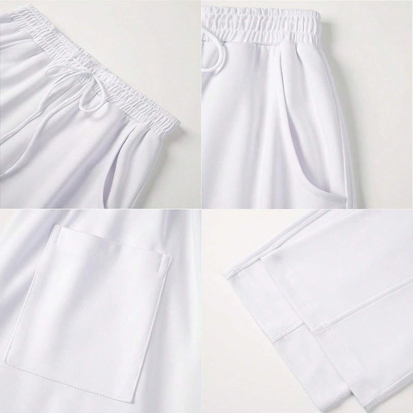 Loose-fitting Straight-Leg Sports Pants