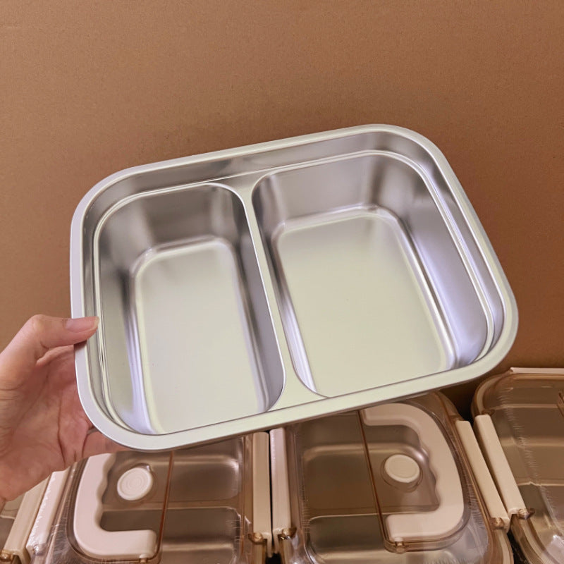 304 Stainless Steel Compartment Insulated Lunch Box