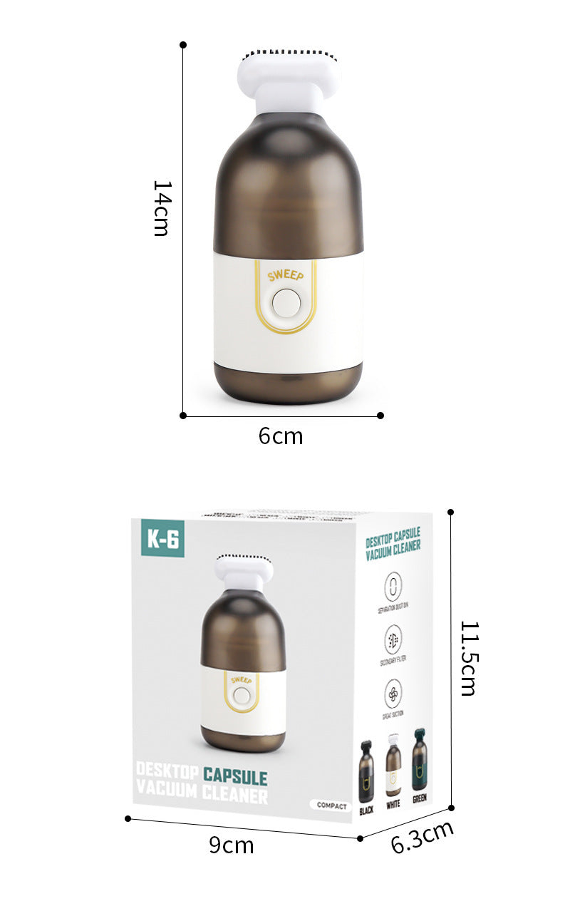 Portable Cordless Desktop Vacuum Cleaner